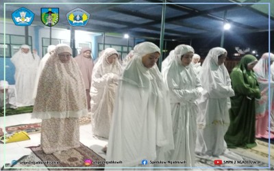 Kegiatan Sholat Tarawih selama bulan ramadhan 1445 H